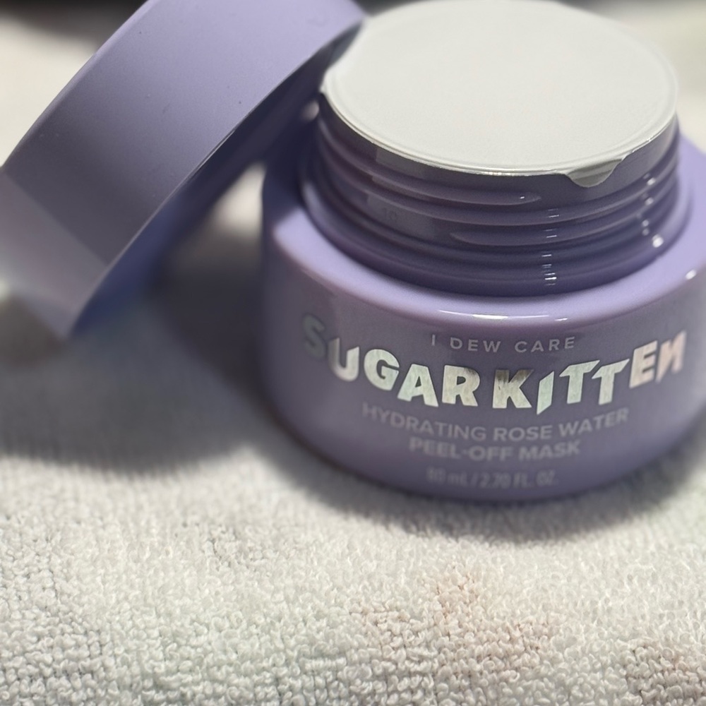 Sugar Kitten Hydrating Rose Water Peel-Off Mask - Purple